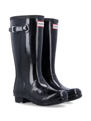 Ботинки с нашивкой-логотипом