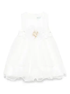 Платье из тюля с вышивкой