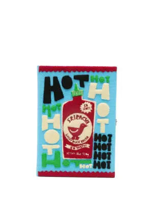 Мини-сумка с графическим аппликацией