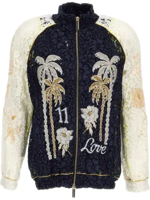 Бомбер с вышивкой