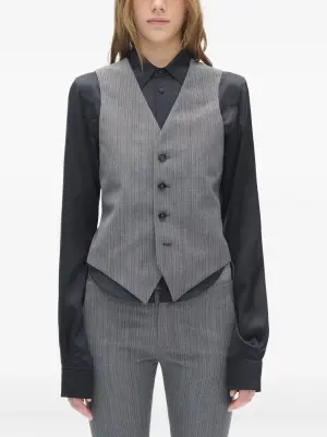 Жилет с V-образным вырезом