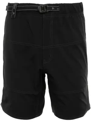 шорты с контрастной строчкой и поясом