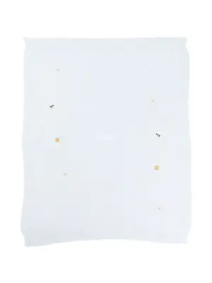 Одеяло с вышитым логотипом