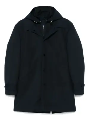 Однобортное пальто