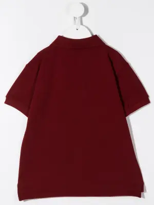 Рубашка поло с вышитым логотипом