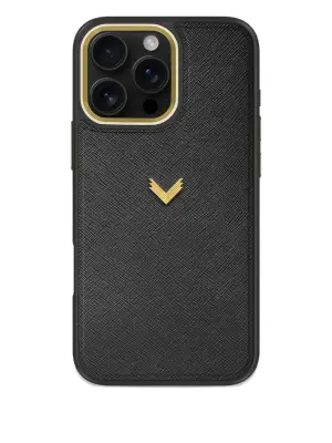 Чехол для iPhone 16 Pro Max из сафьяновой кожи