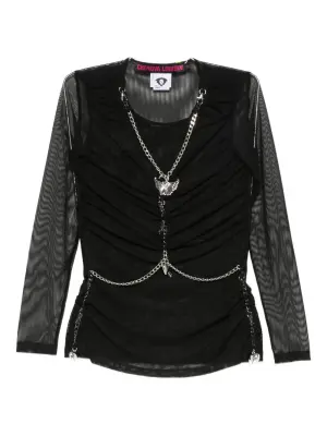 Топ с цепочкой