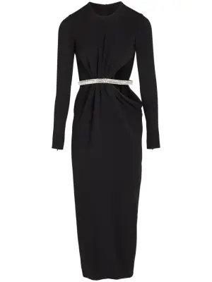 Платье со стразами