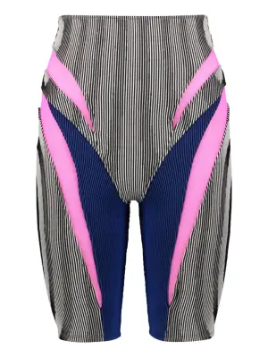 Облегающие шорты из джерси