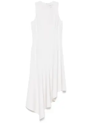 Платье миди асимметричного кроя