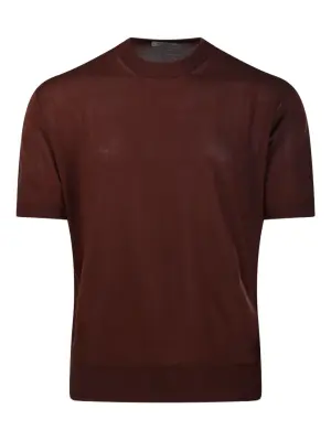 Футболка с круглым вырезом