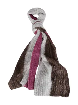 Шарф в рубчик