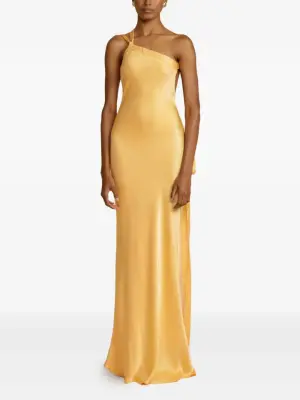 Длинное платье Monique асимметричного кроя