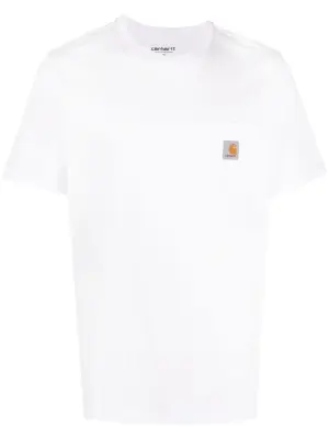 Футболка с нашивкой-логотипом