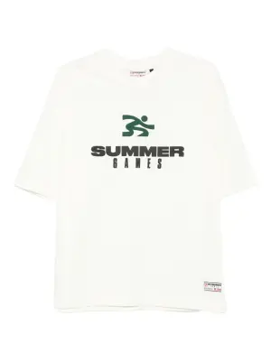 Футболка из органического хлопка с графичным принтом