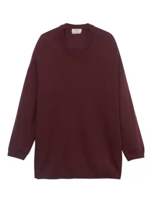 Свитер с V-образным вырезом