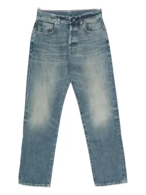 Джинсы с эффектом выцветания