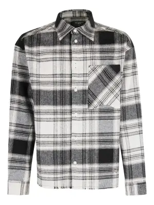 Фланелевая рубашка в клетку