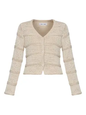 Кардиган с U-образным вырезом