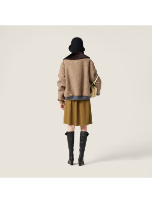 Блузон из шерсти шетландских овец