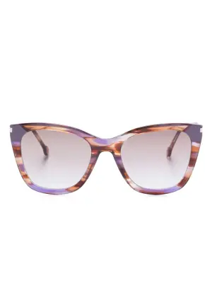 Солнцезащитные очки в оправе 'кошачий глаз'