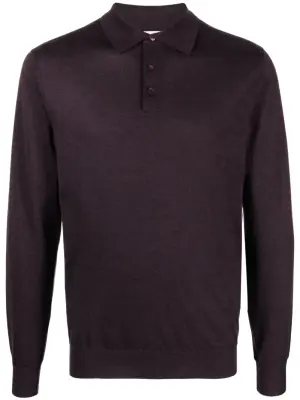 Рубашка поло с длинными рукавами