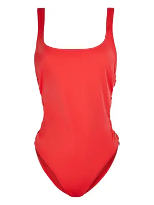 Слитный купальник с вырезами Jennifer