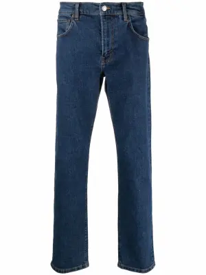 Прямые джинсы