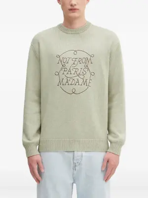 Свитер La Maille Slogan Tresses с логотипом