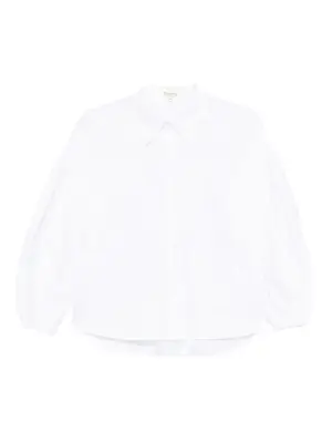 Рубашка с объемными рукавами