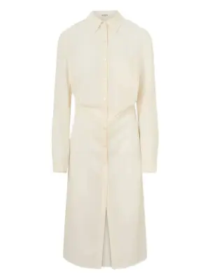 Миди платье-рубашка