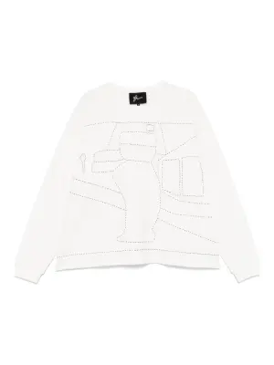 Толстовка с вышивкой