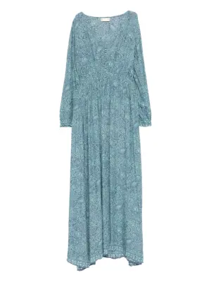 Платье с принтом