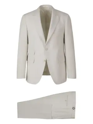 костюм с однобортным пиджаком