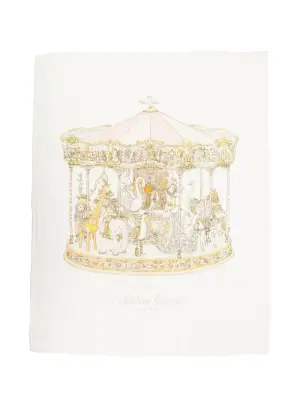 Одеяло вязки интарсия с узором