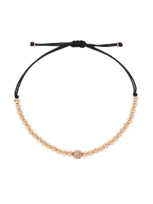 Браслет из розового золота с бриллиантами