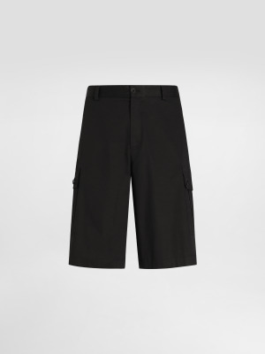 Хлопковые карго-шорты