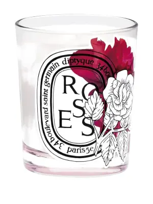 Ароматная свеча с розами (190 г)