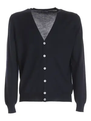 Кардиган с V-образным вырезом
