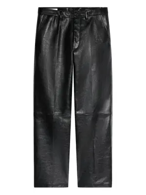 Кожаные брюки