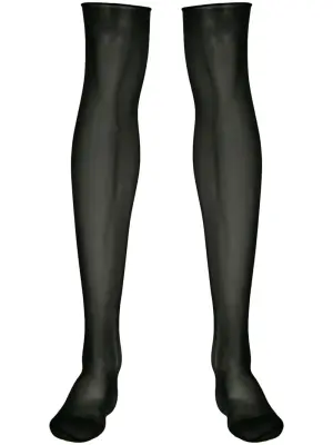 Прозрачные чулки