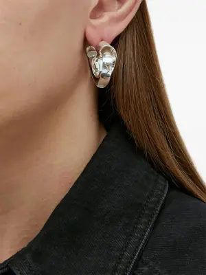 серьги Snail Clear