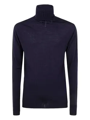 Джемпер с высоким воротником