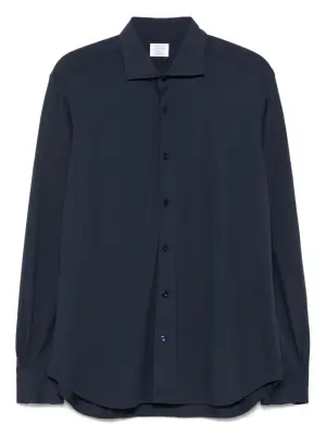 Рубашка с отложным воротником