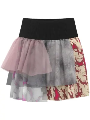 Многослойная мини-юбка Cristina
