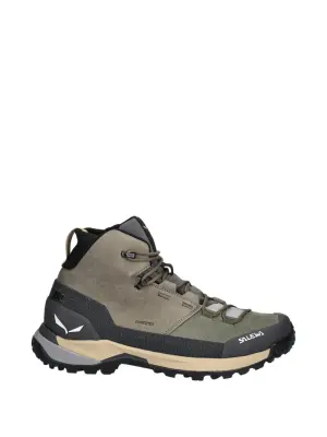 Высокие ботинки на шнуровке