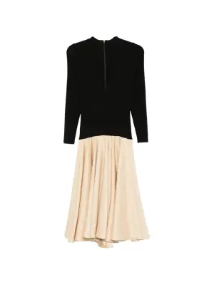 Платье миди с V-образным вырезом Aloe