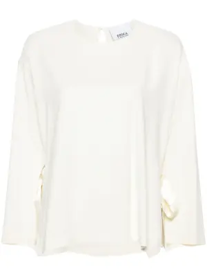 Блузка с широкими рукавами