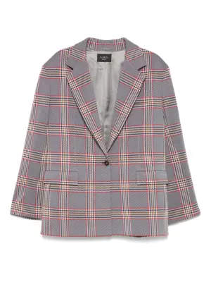 Пиджак в клетку