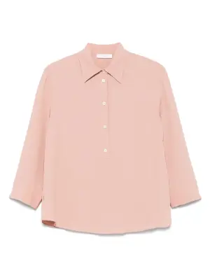 Рубашка из смесового шелка